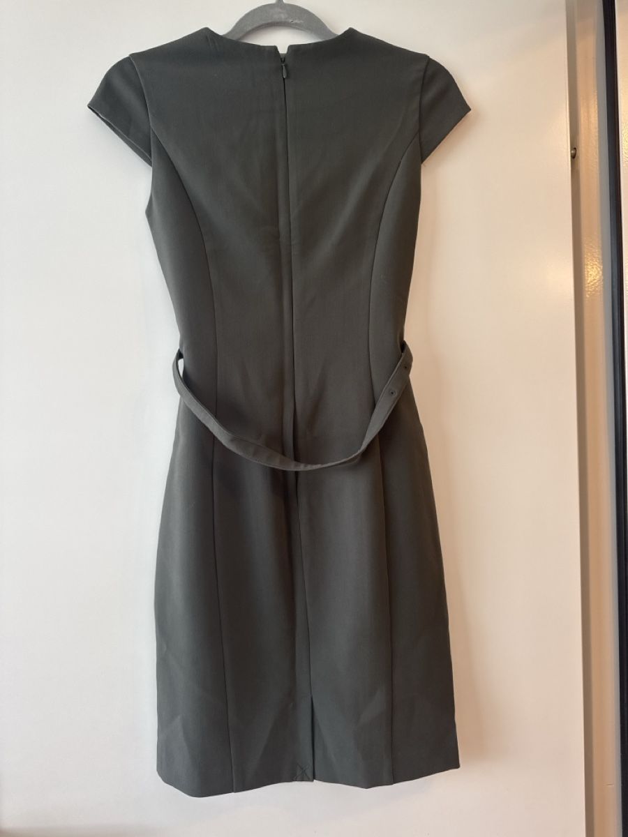 H&M Vestiti: H&M Kleid Gr. 34 anthrazit/olivgrün – Nuovo (secondo la descrizione) da Winterthur venduto da MiliB. 3