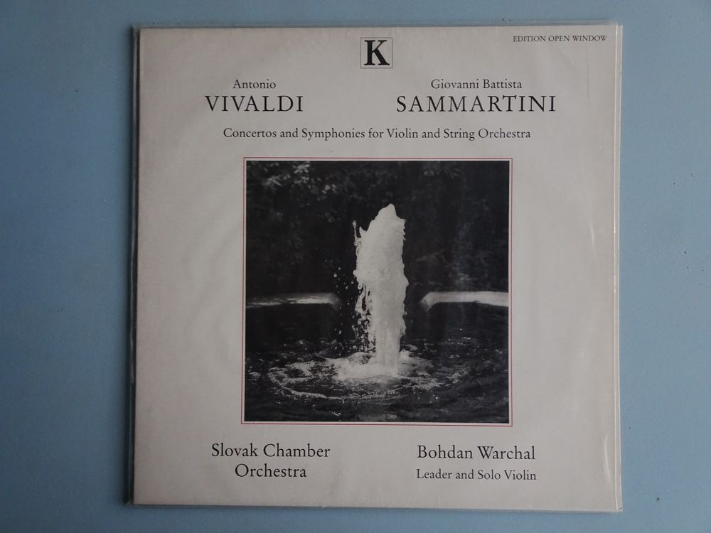 Bodam WARCHAL - Vivaldi / Sammartini - Edition Open Window (Neu (gemäss ...