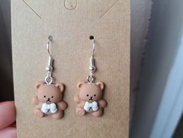 Süsse Teddy Bär Bärchen Ohrringe neu 🐻trend