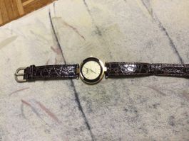 Damen Uhr Quartz Swiss Made läuft gut guten 
