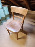 Schöner alter Beizenstuhl – Vintage Buchenholz