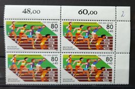Deutschland-Mi 1269 Viererblock ** (10)