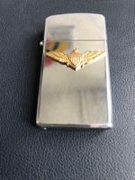 Vintage Zippo Slim Benzin Feuerzeug 280 NW  Emblem 1990