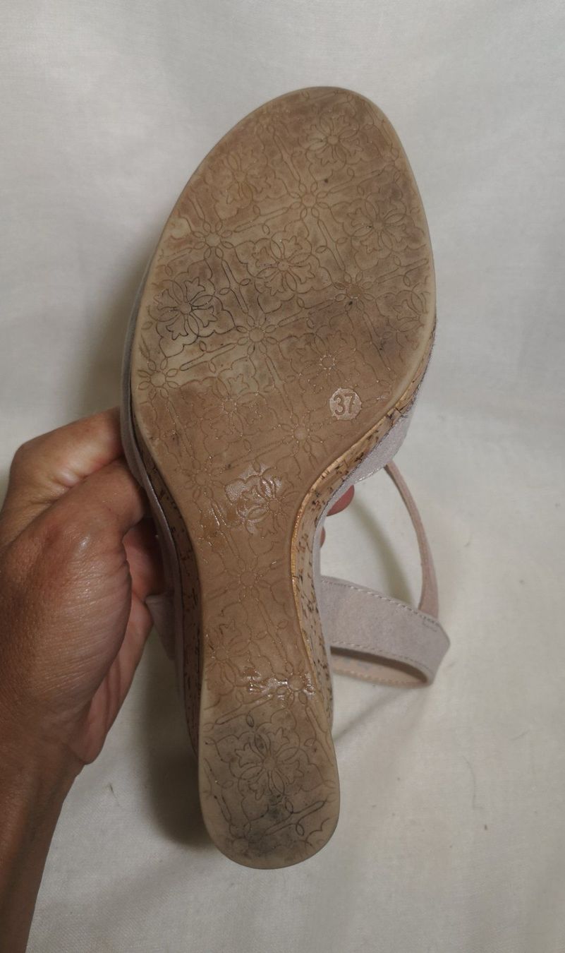 Graceland Damenschuhe: Sommerschuh mit Keilabsatz Gr. 37 - Spendenaktion – Gebraucht aus Unterkulm von Beljasch 3