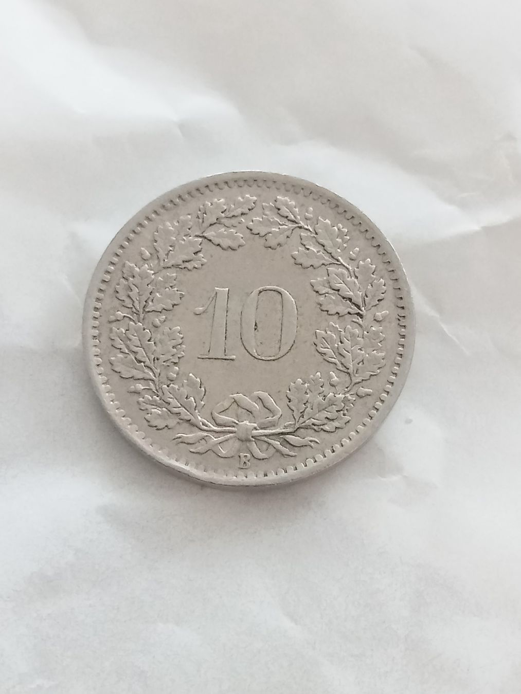 Tutti le monete: 10 cts 1965 – Usato da Alpnach Dorf venduto da ake-7x7v