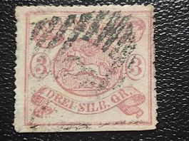 Braunschweig Mi-Nr. 16 A gestempelt Selten 650 Fr