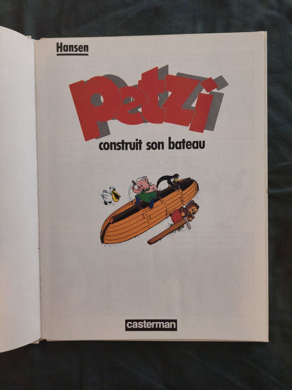 Fumetti: Petzi T.1 Relié EO 1985 TBE – Usato da Genève venduto da Blu_BD 3