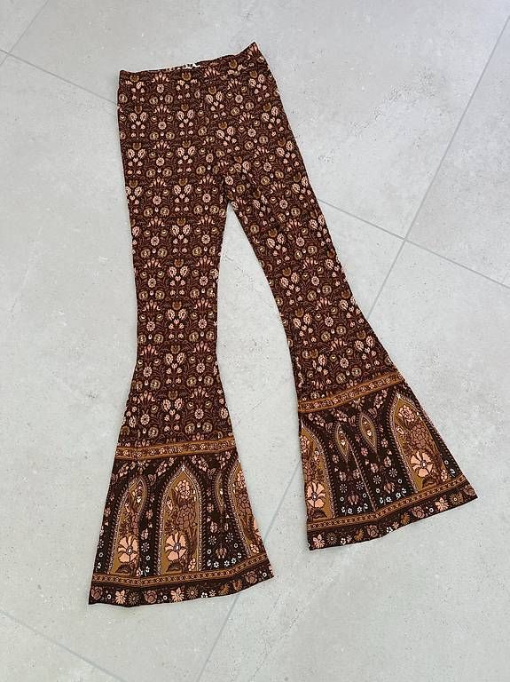 Pantaloni: Vintage Boho Schlaghose Gr. XS – Usato da Merlischachen venduto da GlamGarb