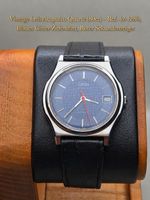 Vintage Oris Acapulco Quartz (80er) – Blaues Zifferblatt