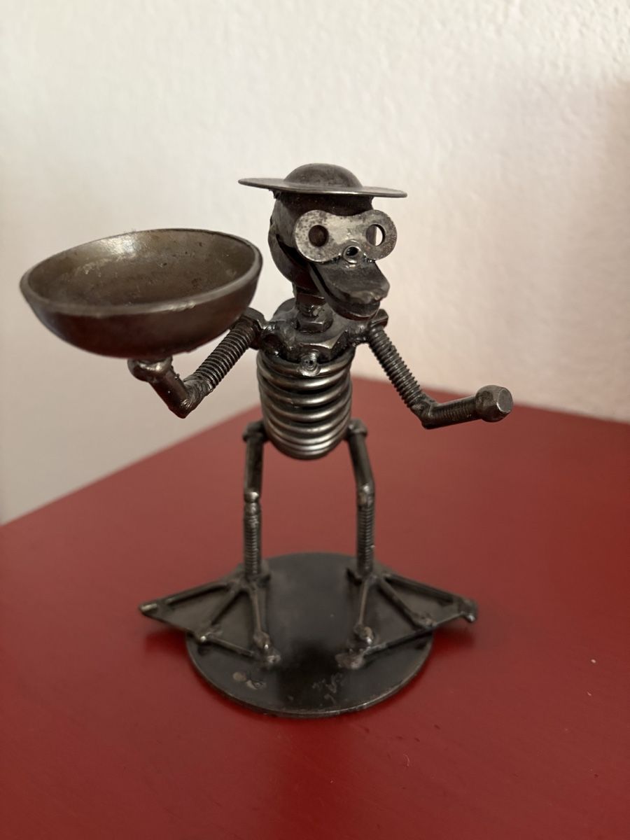 Sculture & Statue: Schraubenmännchen-Kerzenständer - Unikat!  – Usato da Inkwil venduto da RetrOhyeah_Schweiz