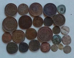 Lot ++ 25 Stk. alte Münzen ab Antike