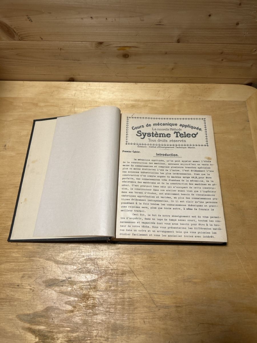 Livres: Cours de mécanique appliquée. Système Teleo. – D'occasion à Corcelles NE par Avossouhaits