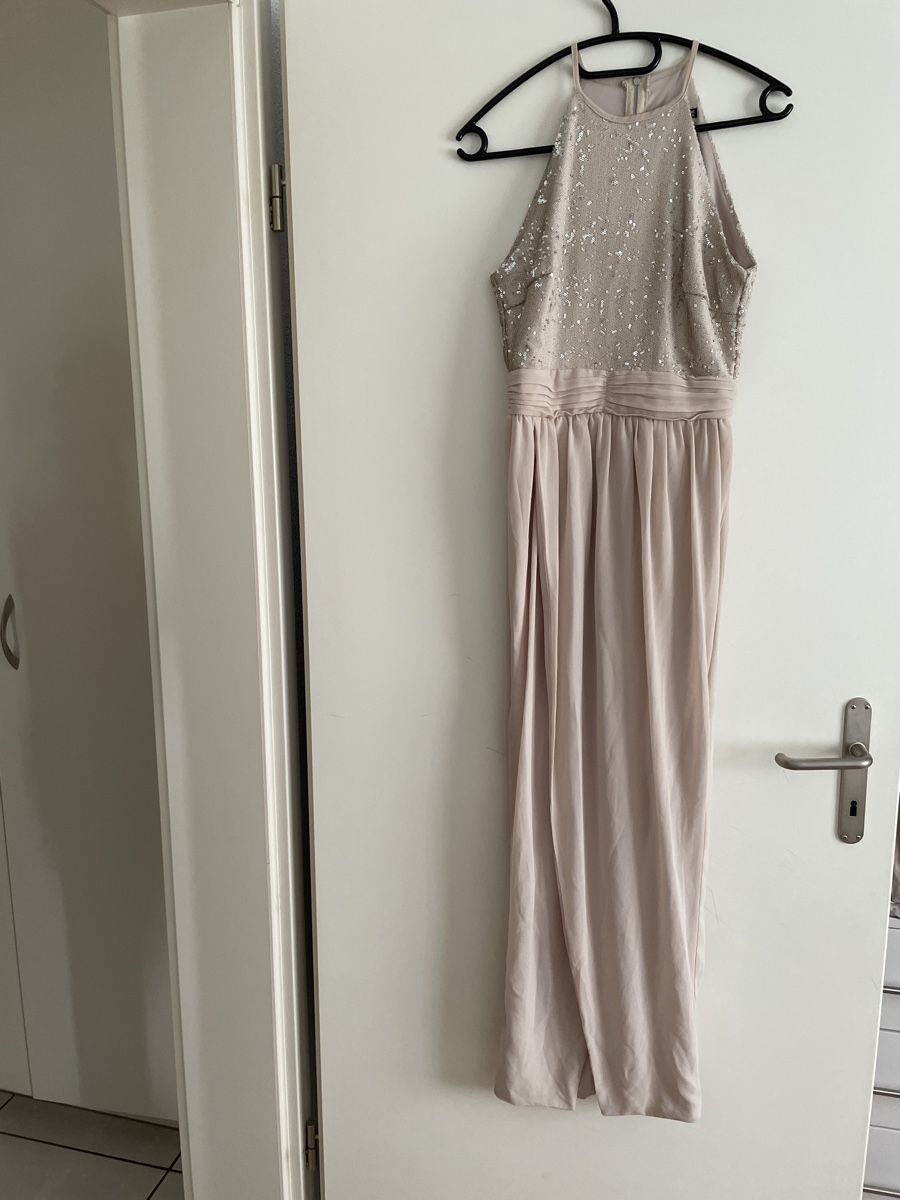 Vestiti: Beiges Kleid, Marke TFNC, Grösse S – Usato da Bern venduto da Gule69 1