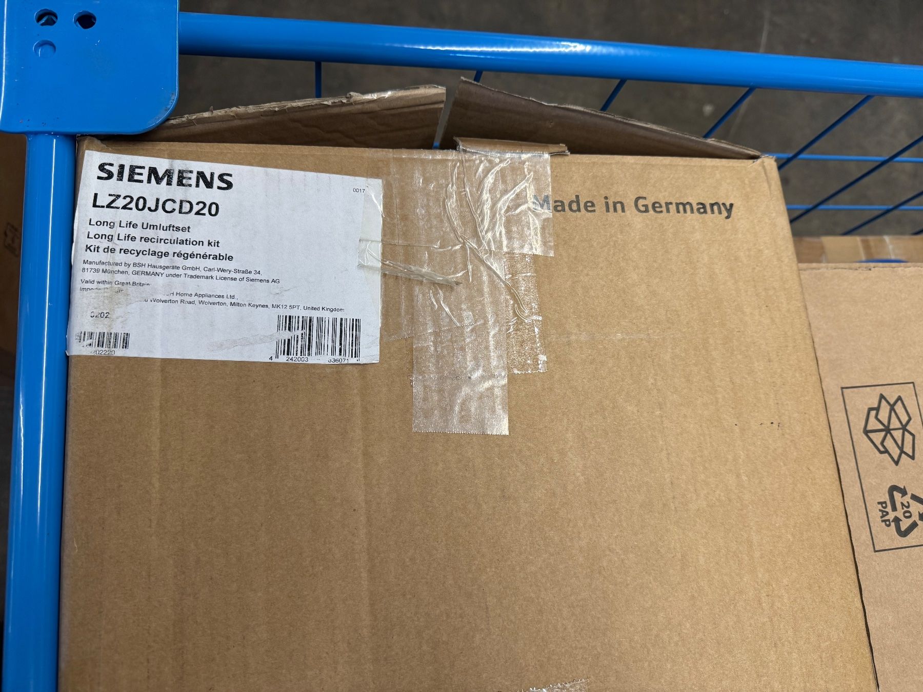 Siemens Cappe di aspirazione: Posten Bosch/Siemens Dampfabzug Umluftset, Filter,Grifflei.. – Nuovo (secondo la descrizione) da Derendingen venduto da Meisterstuecke 3
