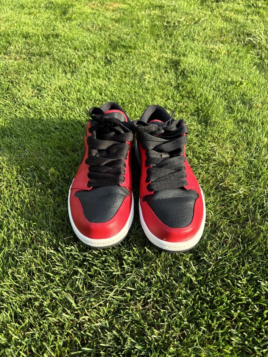 Nike Herrenschuhe: Air Jordan 1 Low Varsity Red – Neu (gemäss Beschreibung) aus Langendorf von Angeleyes3 2