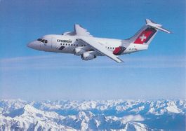 AK Crossair Flugzeug AVROR J 85 - Jumbolino