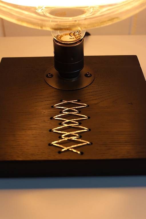 Lampade: Tischlampe mit echt Silber Draht – Nuovo (secondo la descrizione) da Egerkingen venduto da HW_3 1