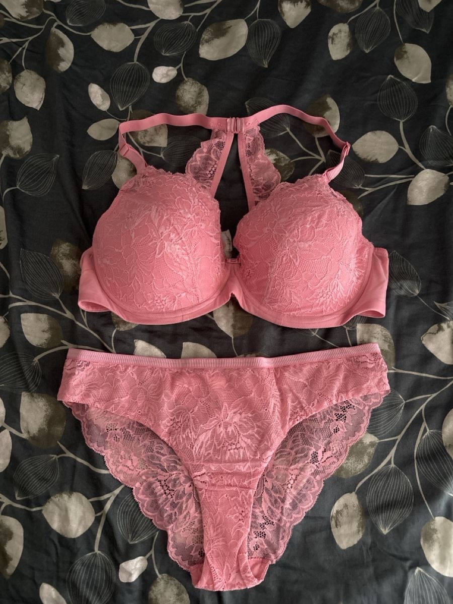 Triumph Altra biancheria intima: Triumph BH und Slip Pink Grösse L – Nuovo (secondo la descrizione) da Kiesen venduto da Rrachelita