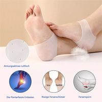 Silikon Fersenschoner Fersensporn Gelsocken Einlegesohlen