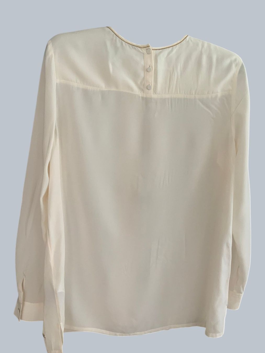 Tommy Hilfiger Camicette: Seidenbluse - Ivory Grösse : 40 / 42 – Nuovo (secondo la descrizione) da Meilen venduto da MaisonSelect 2