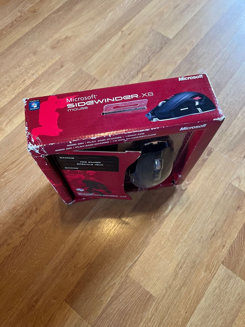 Microsoft Mouse: Microsoft SideWinder X8 Wireless Gaming Mouse in OVP – Usato da Hondrich venduto da smf_ch 1
