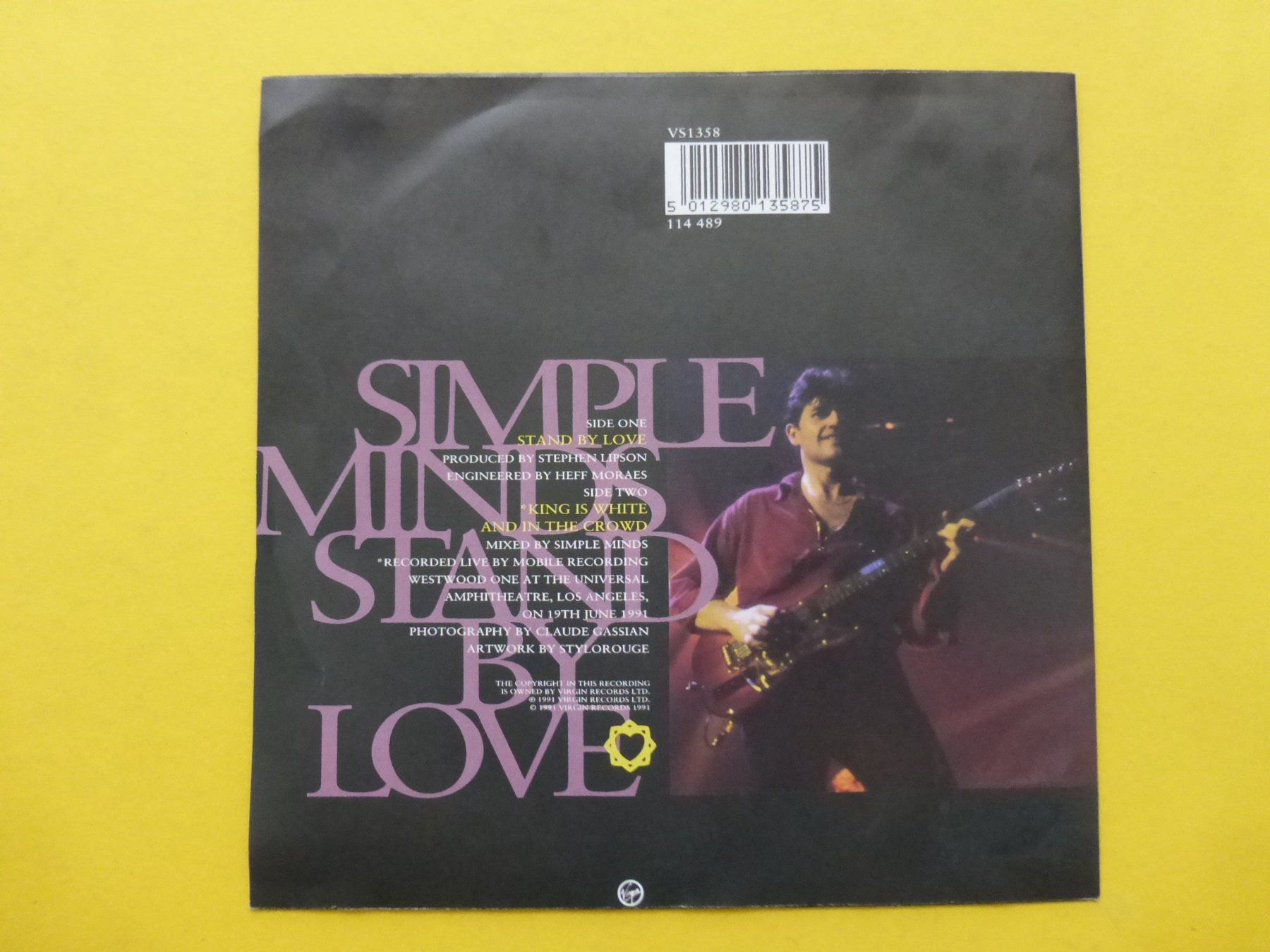 Dischi in vinile: Simple Minds – Stand By Love – Usato da Zürich venduto da Swiss57 1