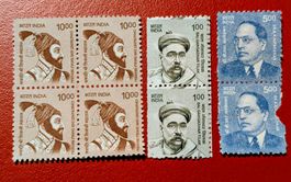 INDIEN INDIA VIERERBLOCK CHHATRAPATI SHIVAJI MAHARAJ 2026**
