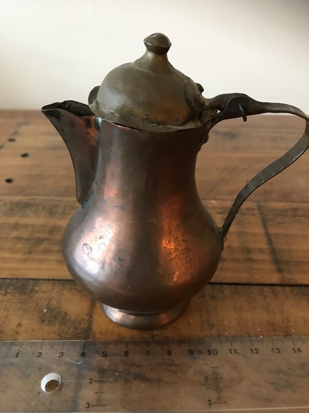 Caraffe: Kleine Kupfer Kanne – Usato da Rapperswil SG venduto da cosiba01 1