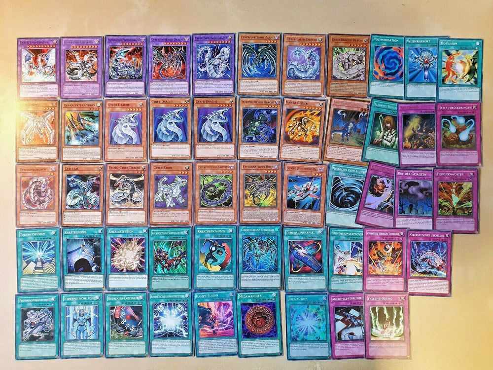 Yugioh Zane Truesdale Cyber Drache Deck TV Anime S (Neu und ...