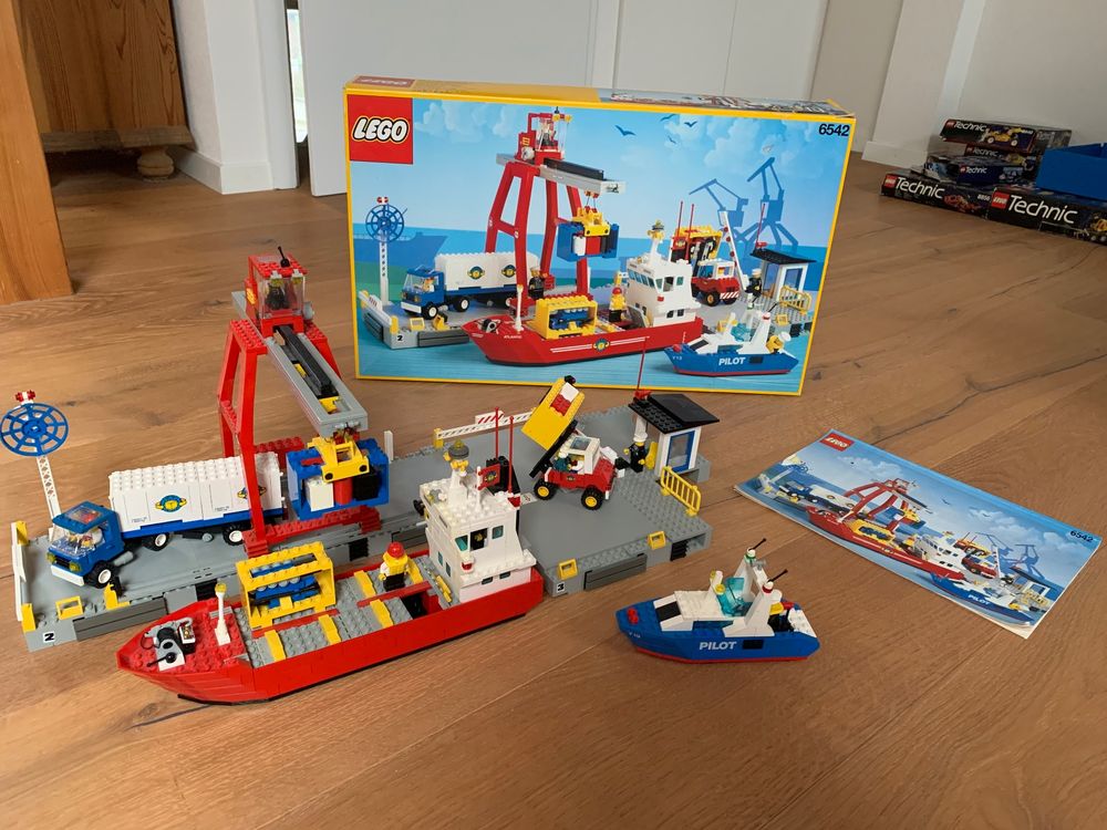 Lego Set 6542 Frachthafen Launch Load Seaport Kaufen auf Ricardo