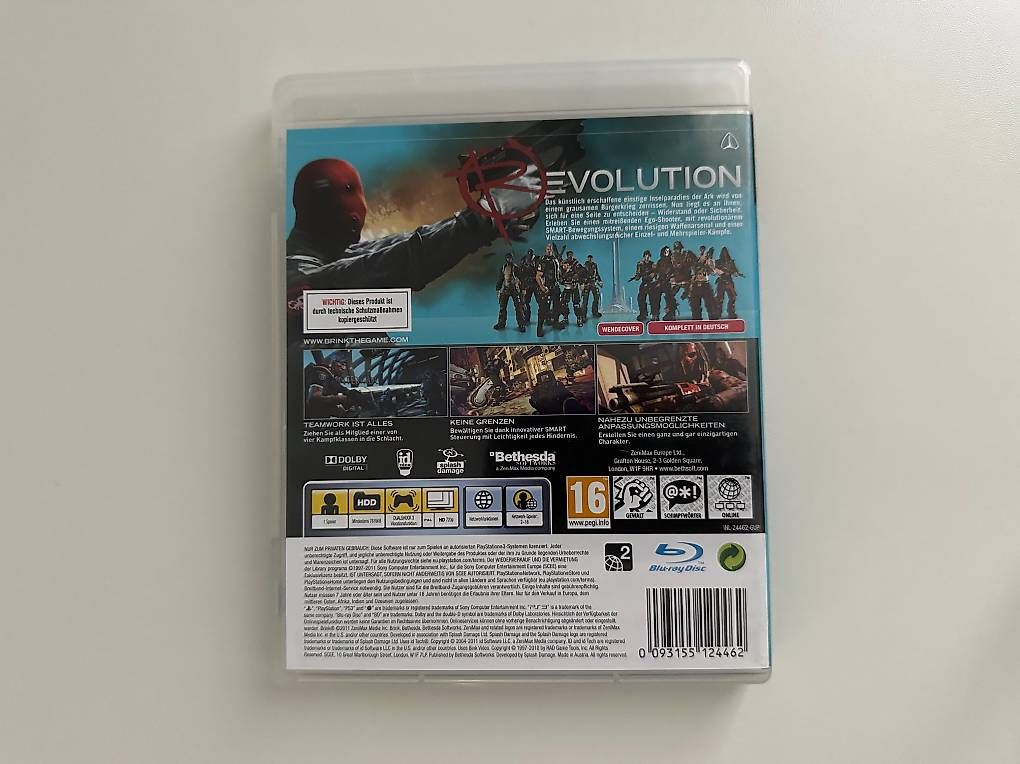 Sony Giochi: Brink, Sony Playstation 3, PS3 – Usato da Couvet venduto da nay_prh5 2