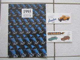 Eligor, Automodell-Kataloge, made in France, 1995