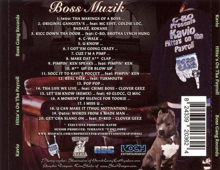 CD: Kavio - Hittas on tha Payroll C-Bo Rare – Nuovo e nell'imballaggio originale da Oensingen venduto da chilli63 1