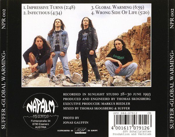 CDs: Suffer  – Global Warming – Gebraucht aus Gingins von Demonseed 1
