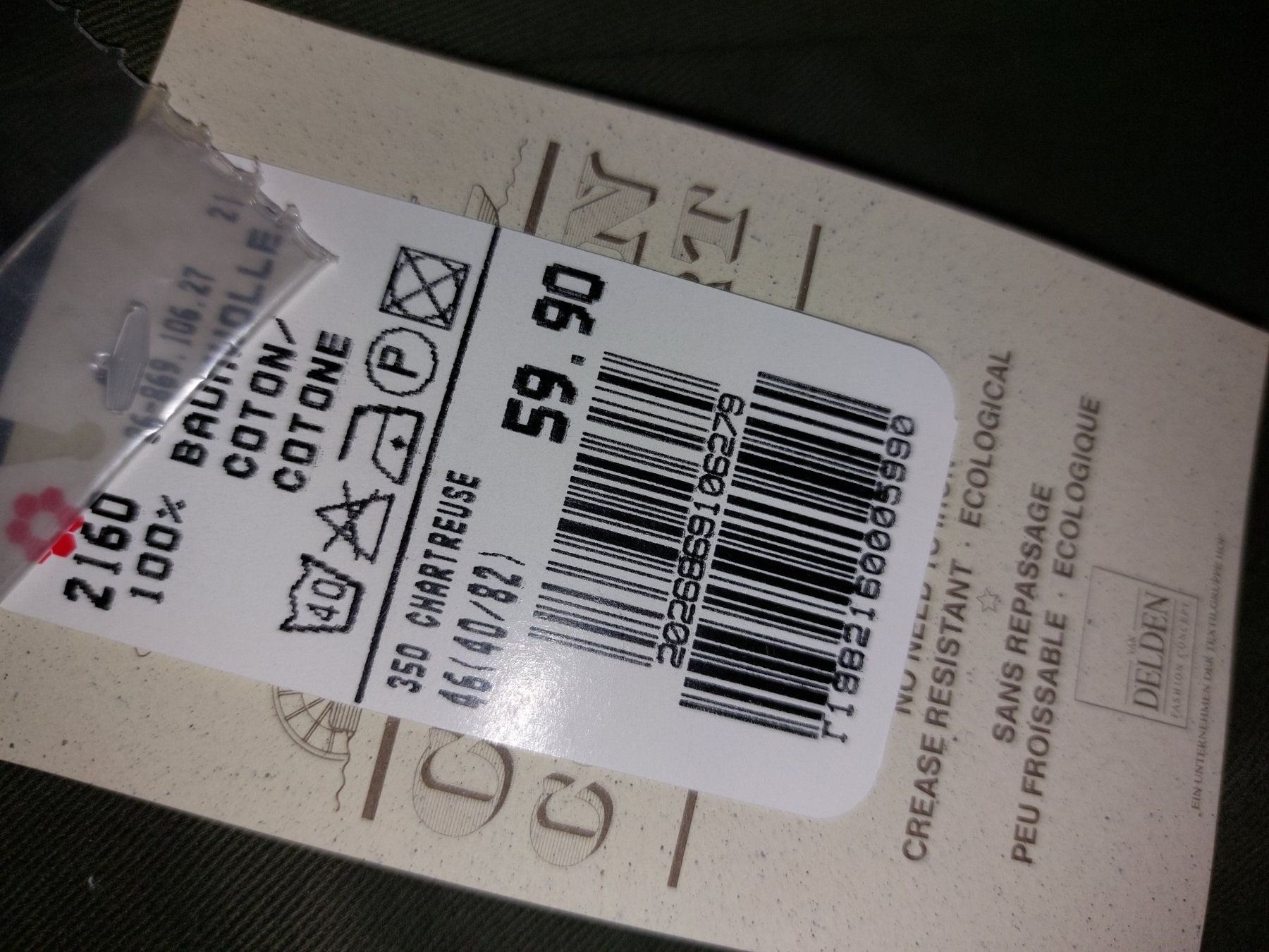 Pantaloni: neue Hose, Grösse 46, olivgrün – Nuovo (secondo la descrizione) da Escholzmatt venduto da Stern777 2