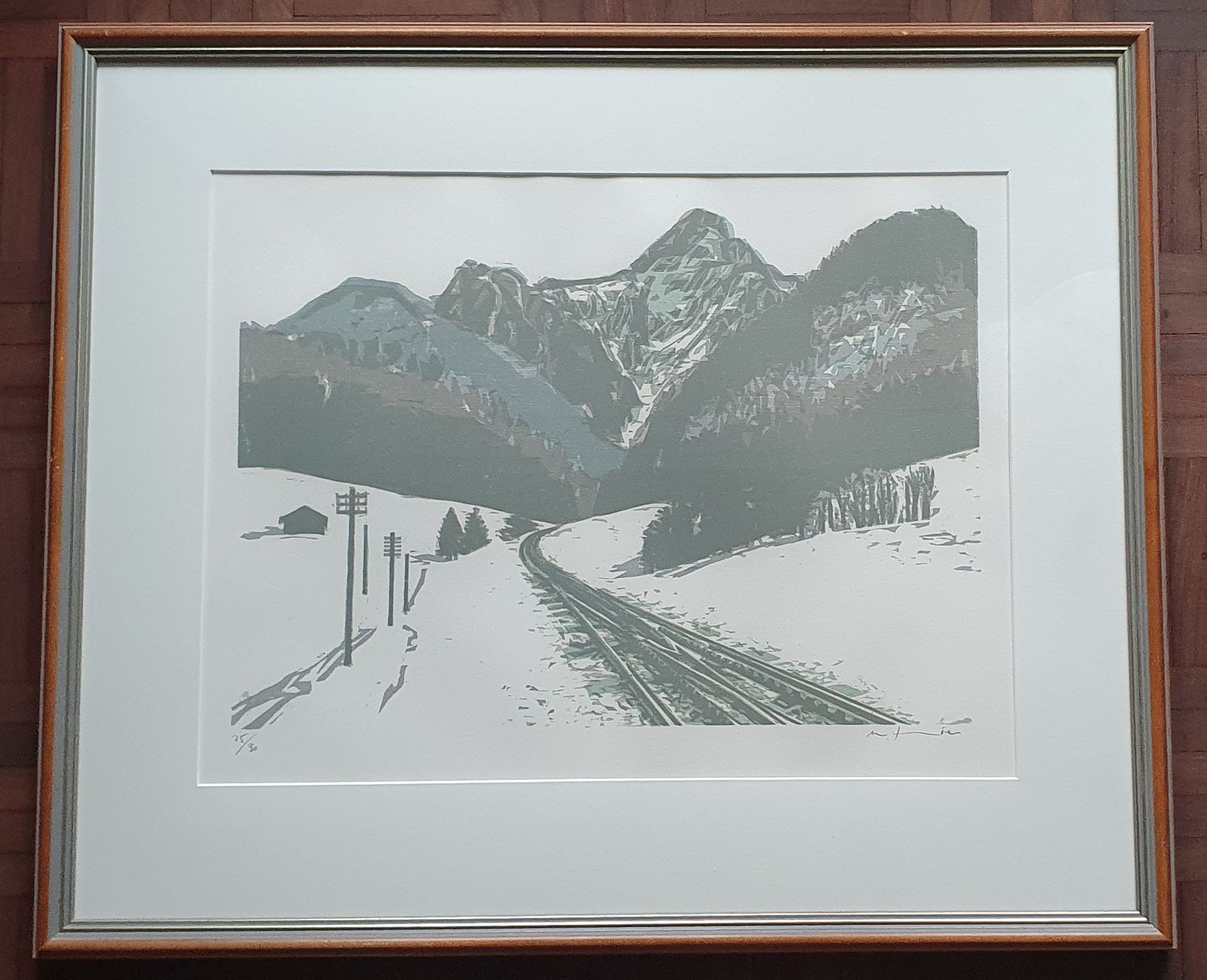 Xilografie: Bild - Martin Thönen -  Holzschnitt – Usato da Kreuzlingen venduto da Rschweiz1