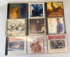 CD Sammlung Country Musik, 9 Stück