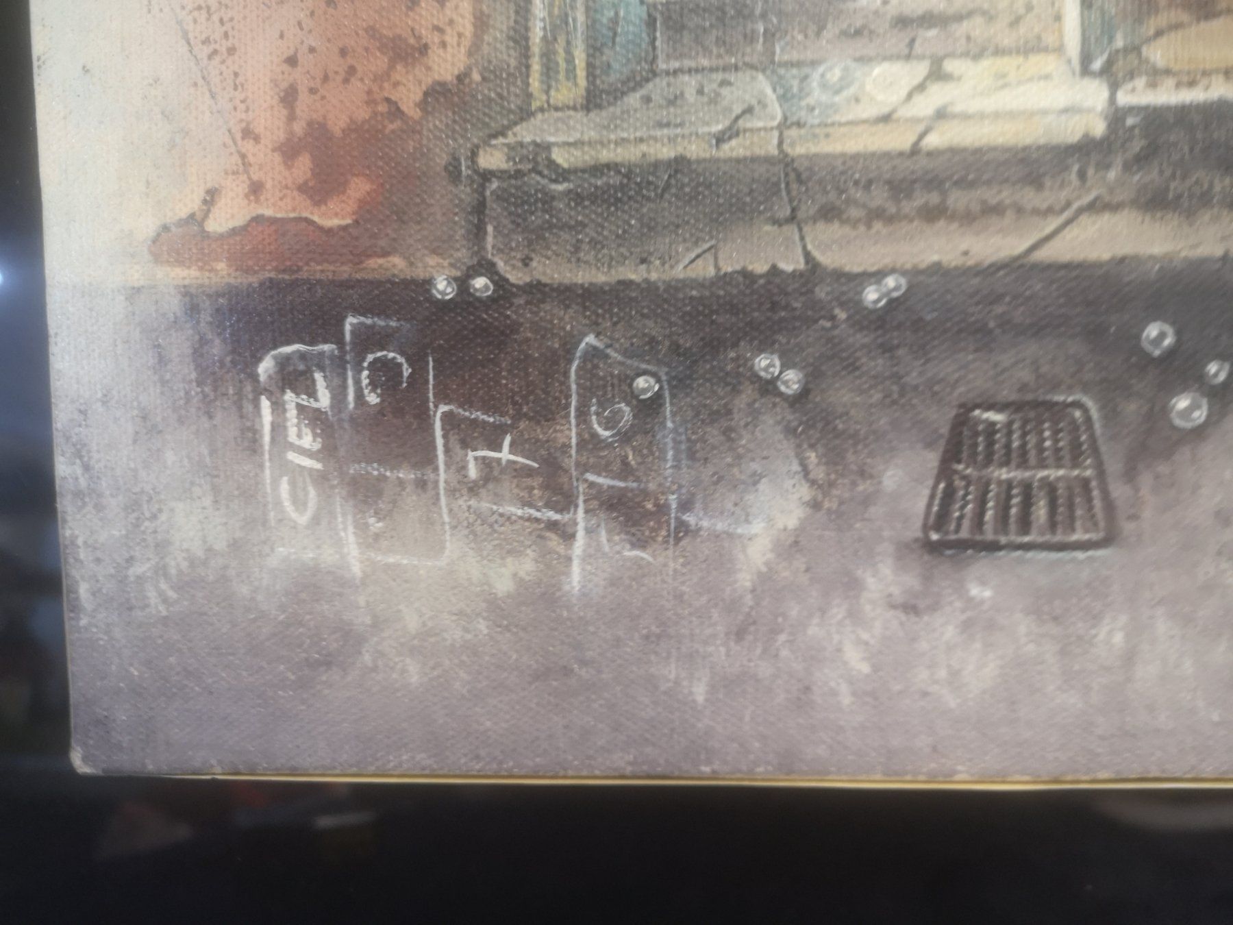 Gemälde: HUILE SUR TOILE SIGNÉE REGAMEY – Gebraucht aus Genève von Qanil77 2