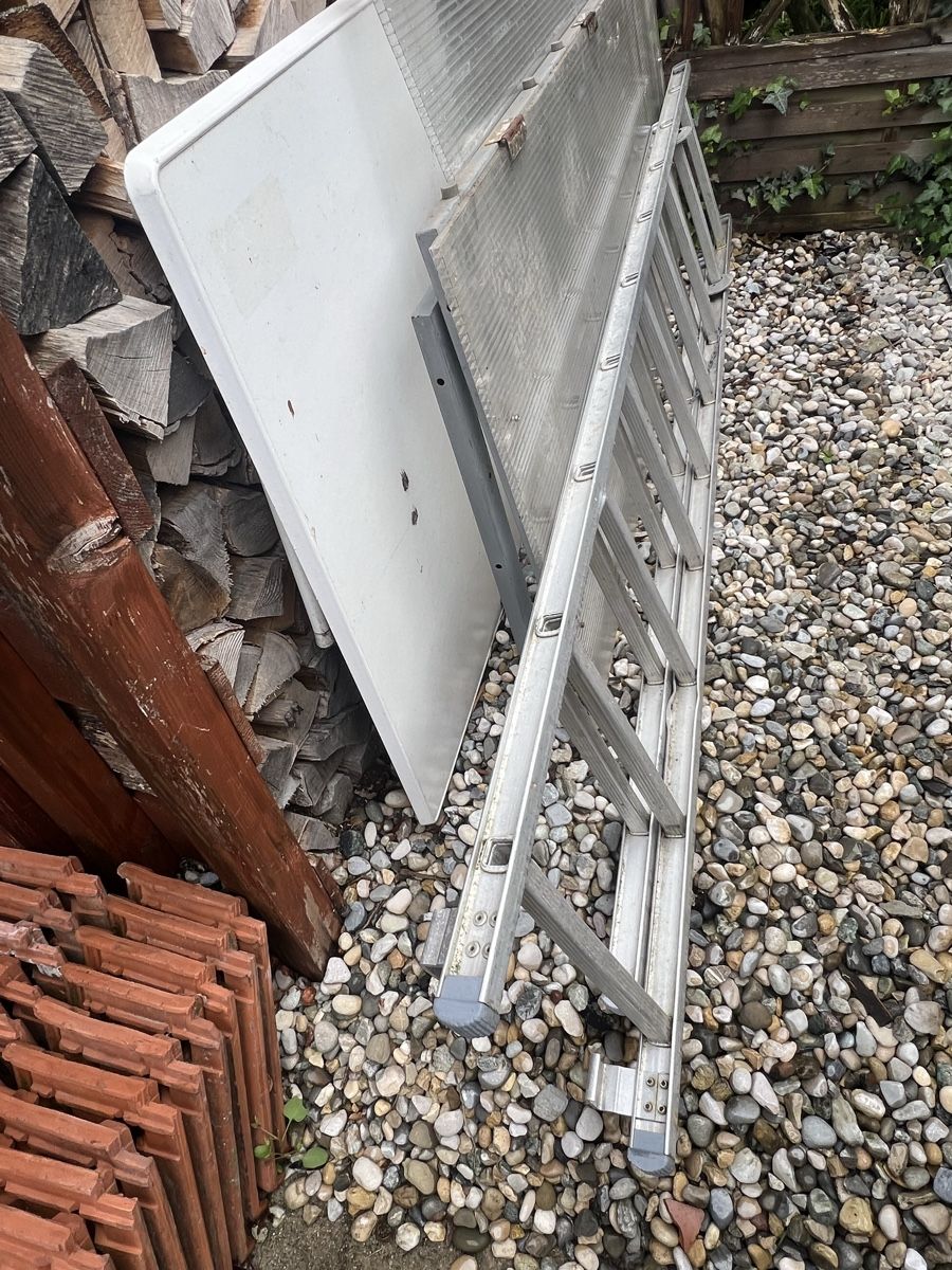 Scale: Echelle aluminium en deux parties – Usato da Corcelles-Payerne venduto da jp6_5nss