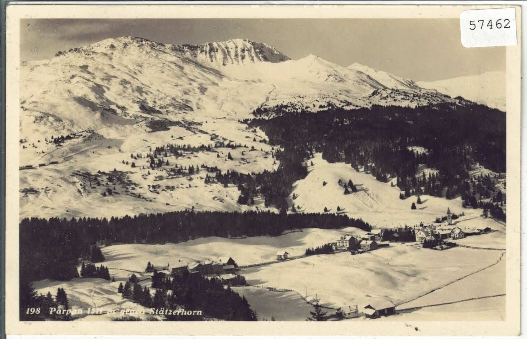 Ansichtskarten: Parpan - Generalansicht im Winter – Gebraucht aus Ettingen von Kartenplanet