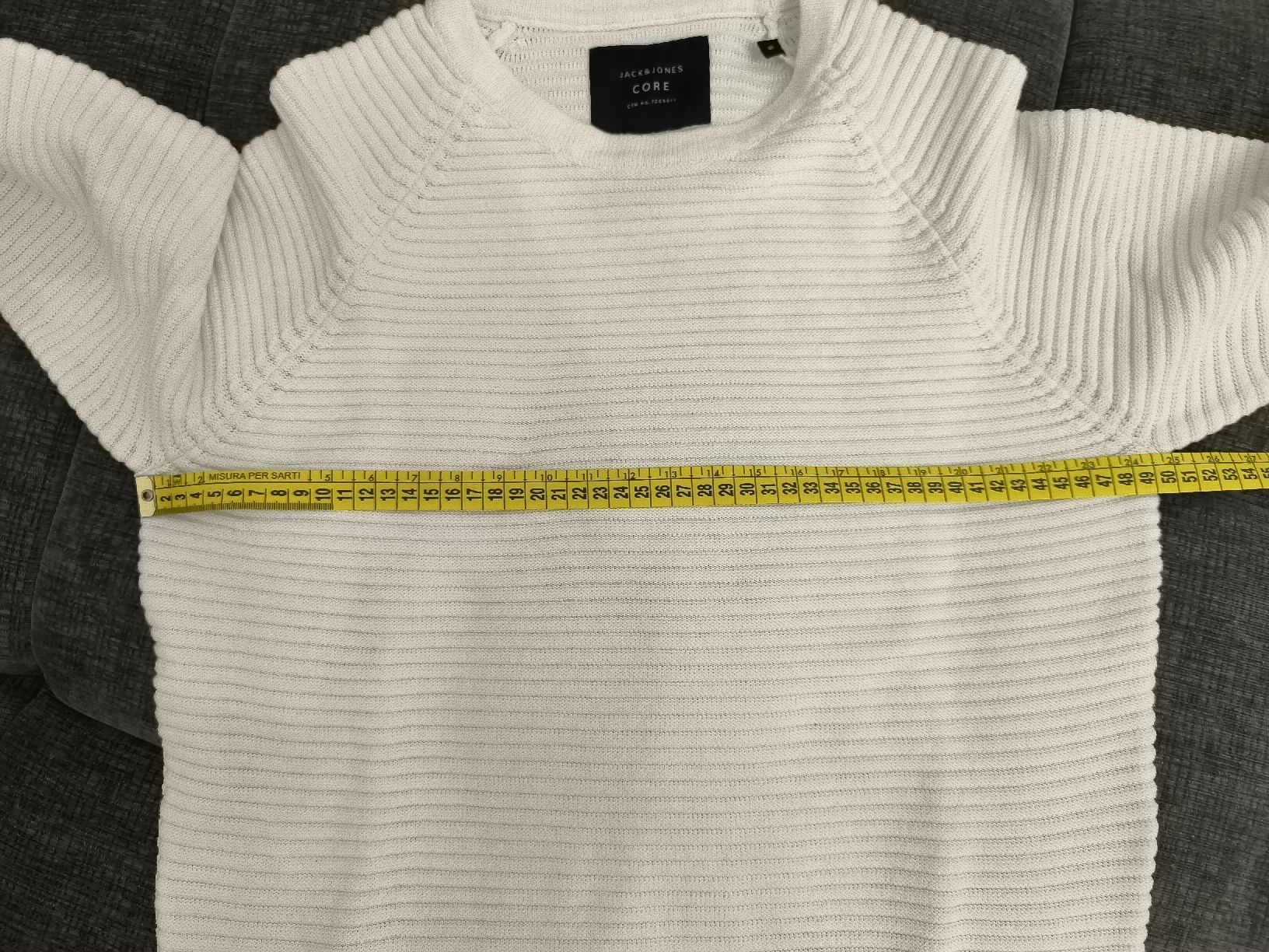Jack & Jones Maglioni & Felpe: Jack & Jones weißer Frühlingspullover Größe S – Usato da Oensingen venduto da Outlet_Super_Sale 2