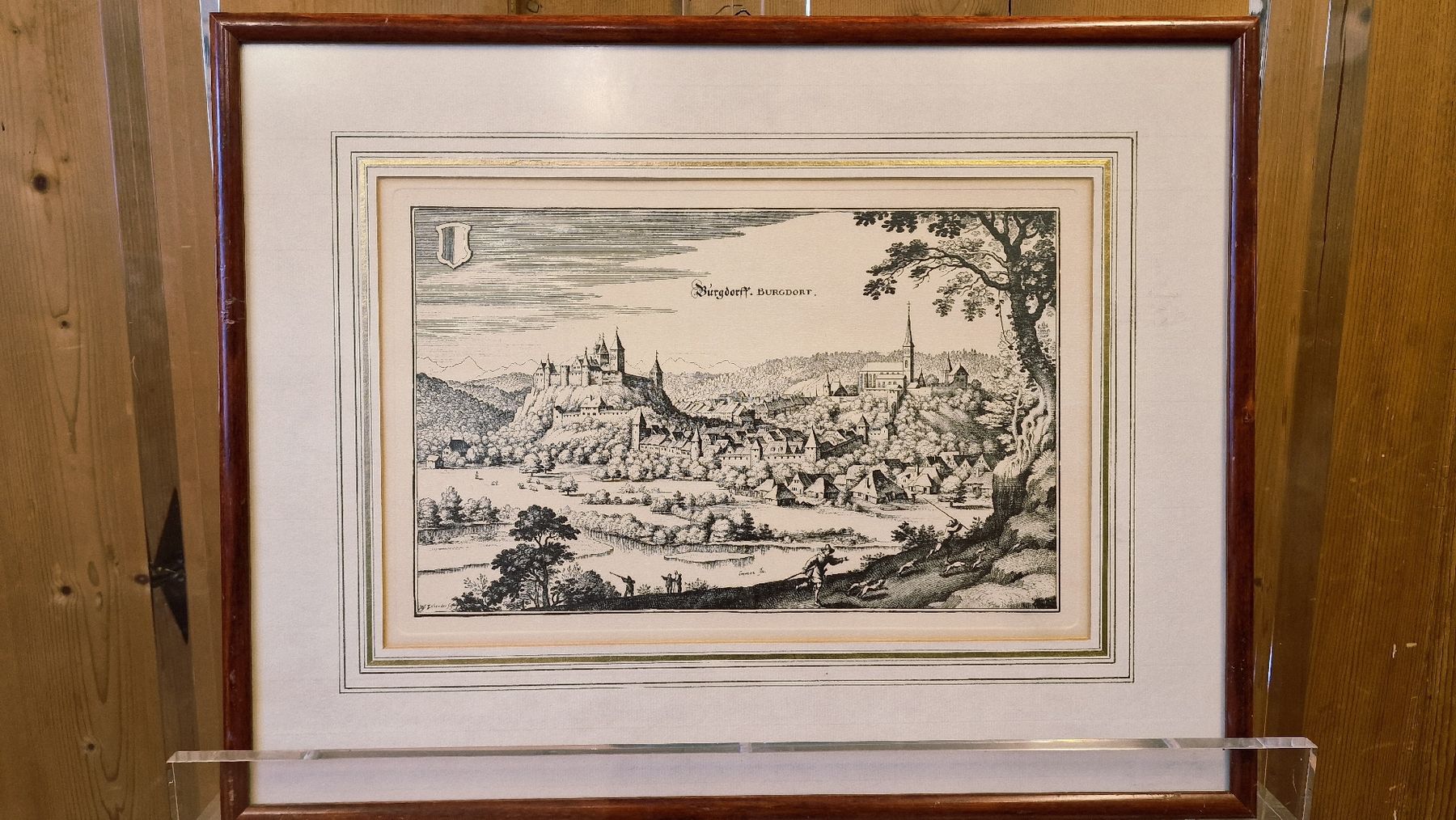 Stiche: Alte Ansicht Burgdorf – Gebraucht aus BERN von Intarsia 1