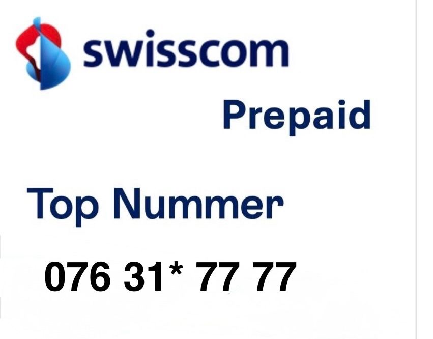 Swisscom Carte Prepayée: Exklusiv Handynummer – Neuf (Voir description) à Uetikon am See par Jovo87