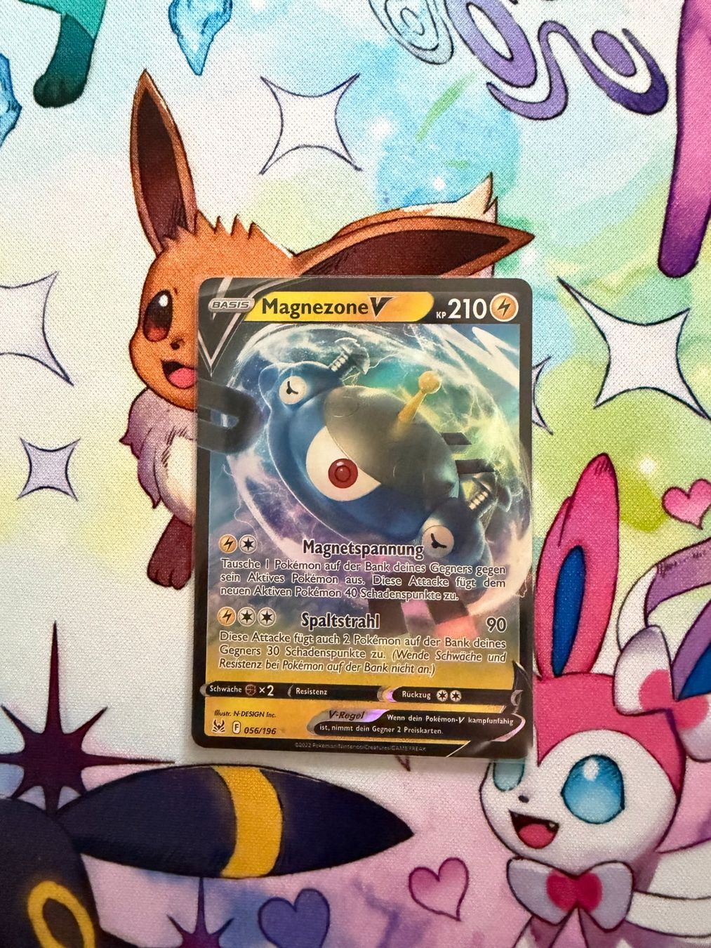 Pokémon Carte collezionabili: Pokemon Magnezone V 056/196 – Usato da Grindelwald venduto da TSG-G-Town