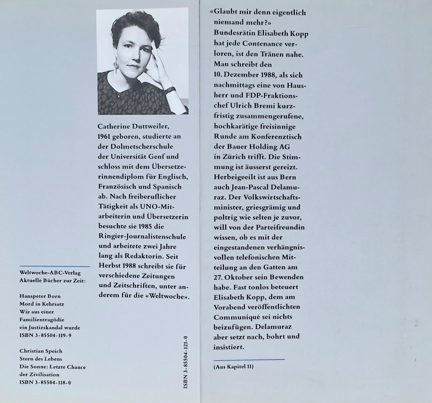 Libri: Kopp & Kopp   (Bundesrätin Elisabeth Kopp) – Usato da Oftringen venduto da Waltereg 1
