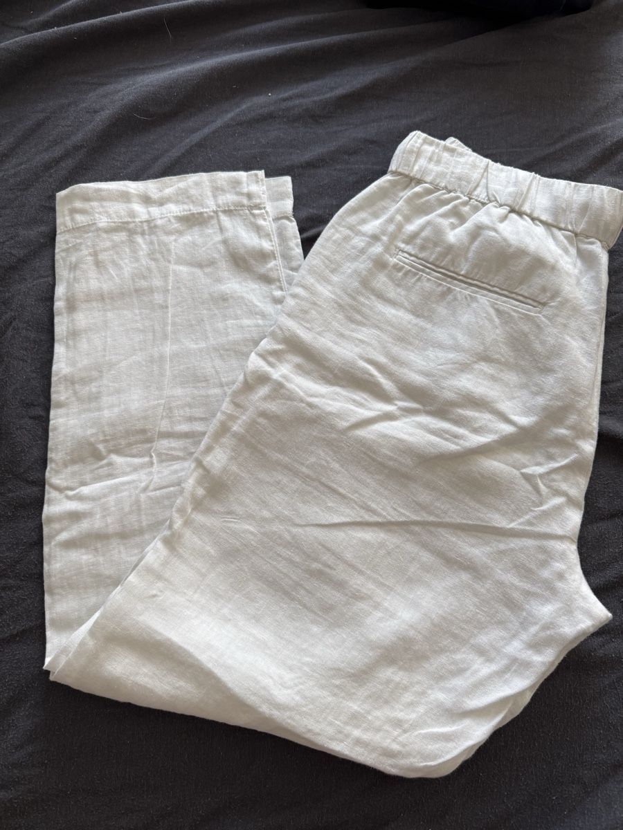Mango Hosen: Leinen Hose von Mango M  – Gebraucht aus Walenstadt von nad_dm9g