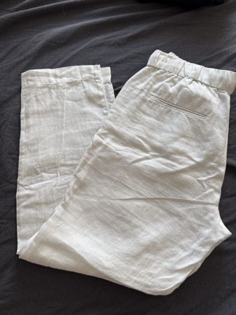 Leinen Hose von Mango M 