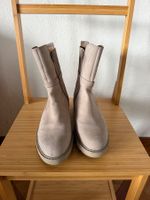 Stiefeletten Damen Gabor Leder beige Grösse 39 neuwertig