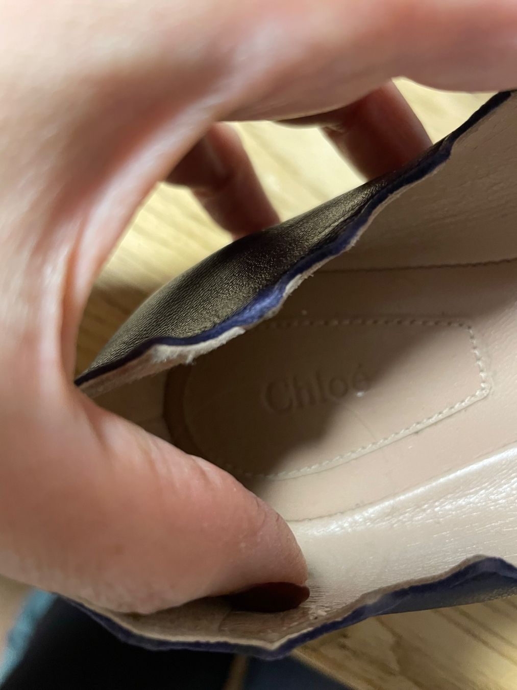 Chloé Scarpe da donna: Ballerines bleues Chloé Taille 36,5 – Usato da Baar venduto da kclausse 2