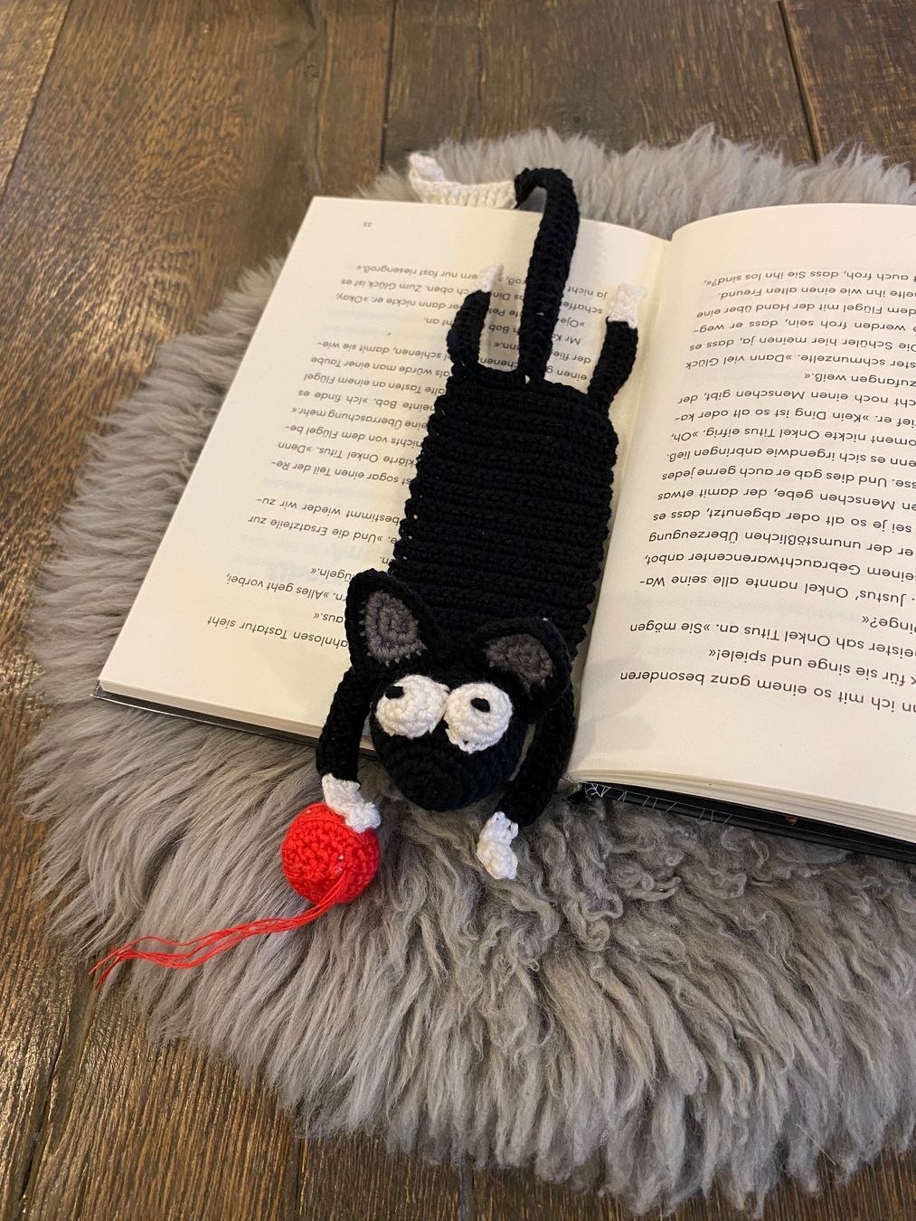 Altre raccolte & rarità: Lesezeichen Katze Handmade – Nuovo e nell'imballaggio originale da St. Niklaus VS venduto da loumonrohandmade